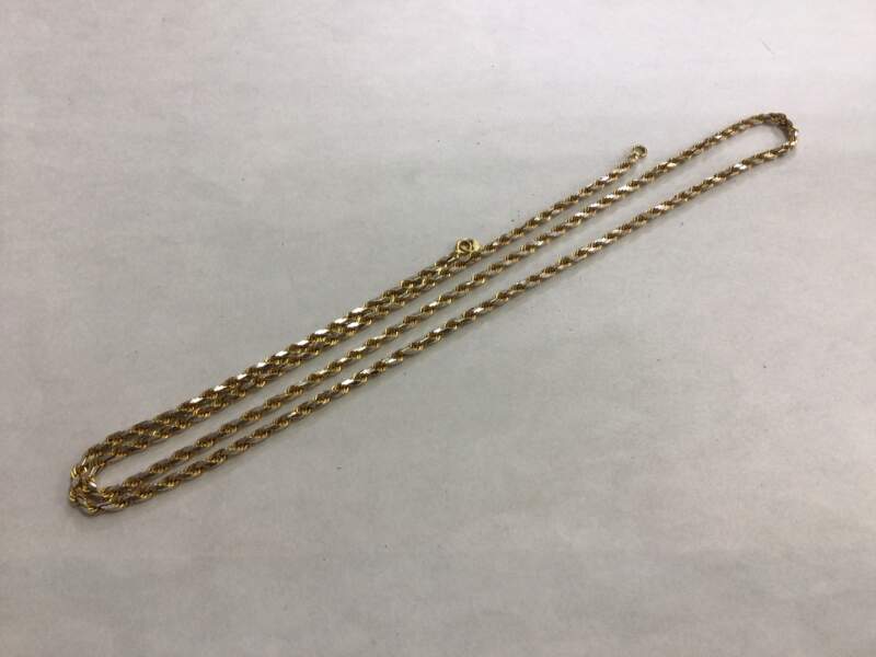 18金 ネックレスお買取しました