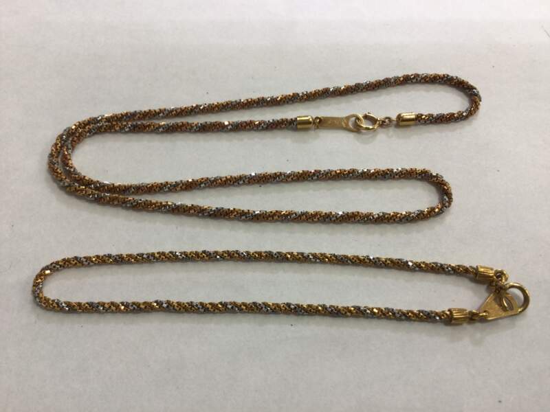 K18pt 850 ネックレス ブレスお買取しました