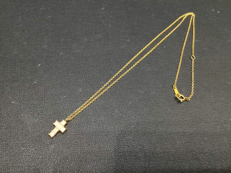 18金 プチネックレス をお買取り致しました