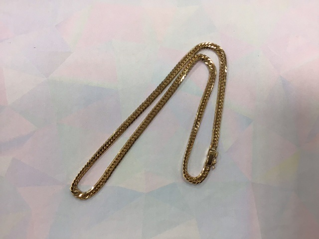 18金 キヘイネックレスをお買取しました。