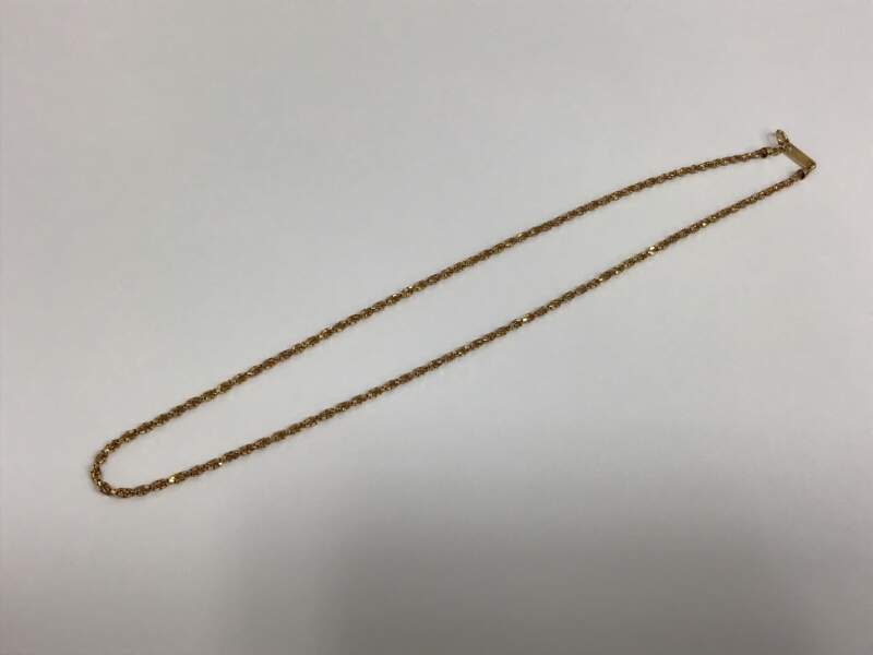 K18 ネックレス お買取り