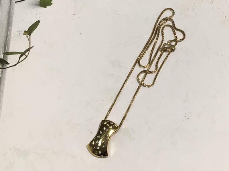 K18 プチネックレス をお買取致しました