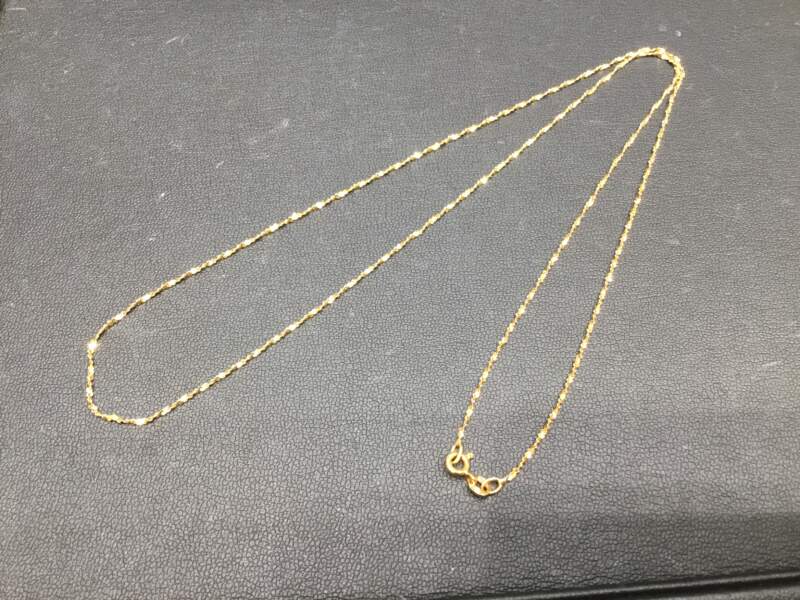 18金 ネックレス をお買取り致しました
