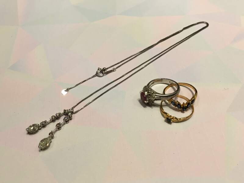 プラチナ 18金 ネックレス リング お買取しました。