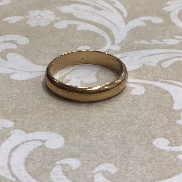 K18金リングを お買取りしました。