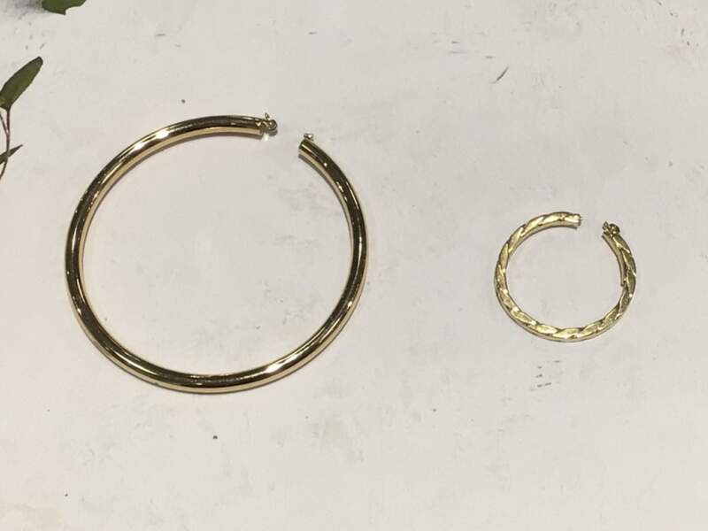 K18 壊れた ピアス をお買取致しました