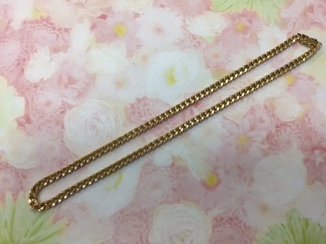 18金 キヘイネックレスをお買取しました。