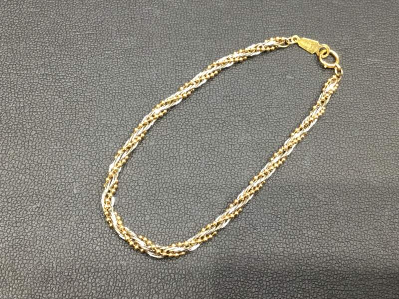 18金 PT850 ブレスレット をお買取り致しました