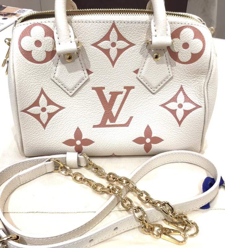 ルイヴィトン LV モノグラム バイカラー アンプラント バッグ お買取致しました