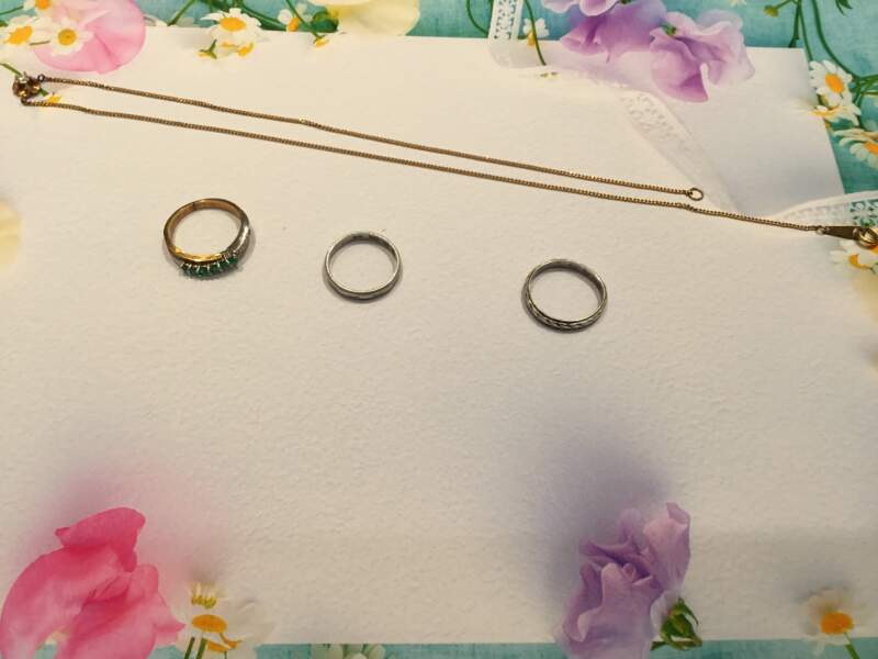 18金 プラチナ リング ネックレス をお買取りしました