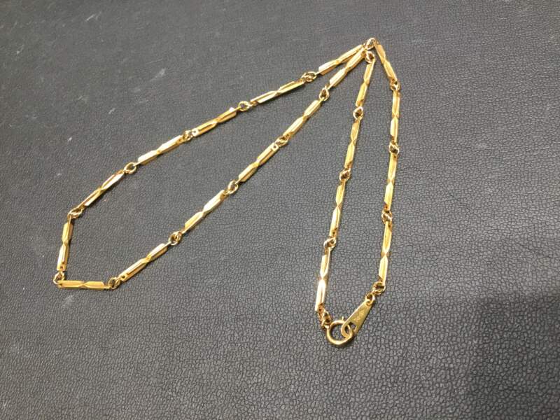 18金 ネックレス をお買取り致しました