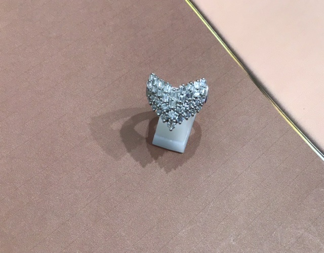 プラチナ900 ダイヤモンド リング 買取しました✨