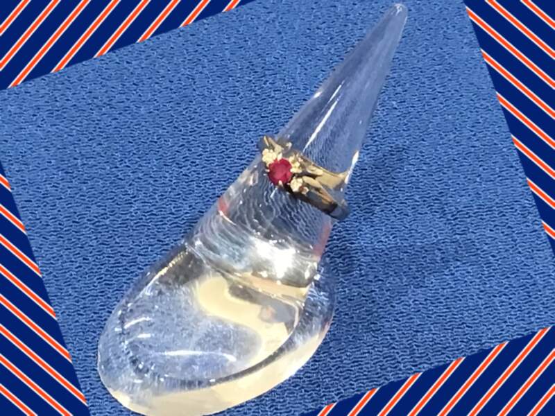 14金 ホワイトゴールド リング をお買取致しました。