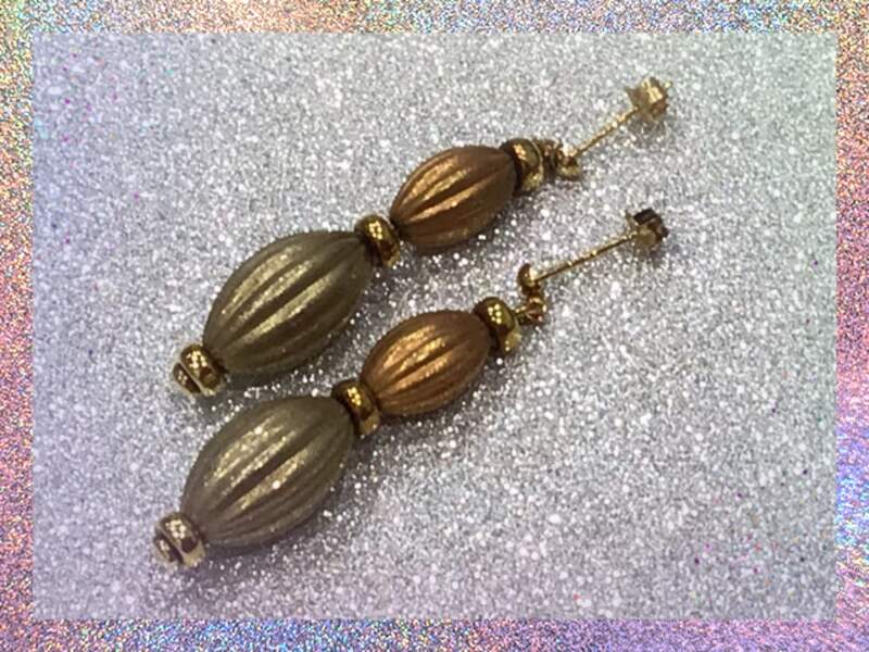 18金 3カラー ピアス をお買取致しました。