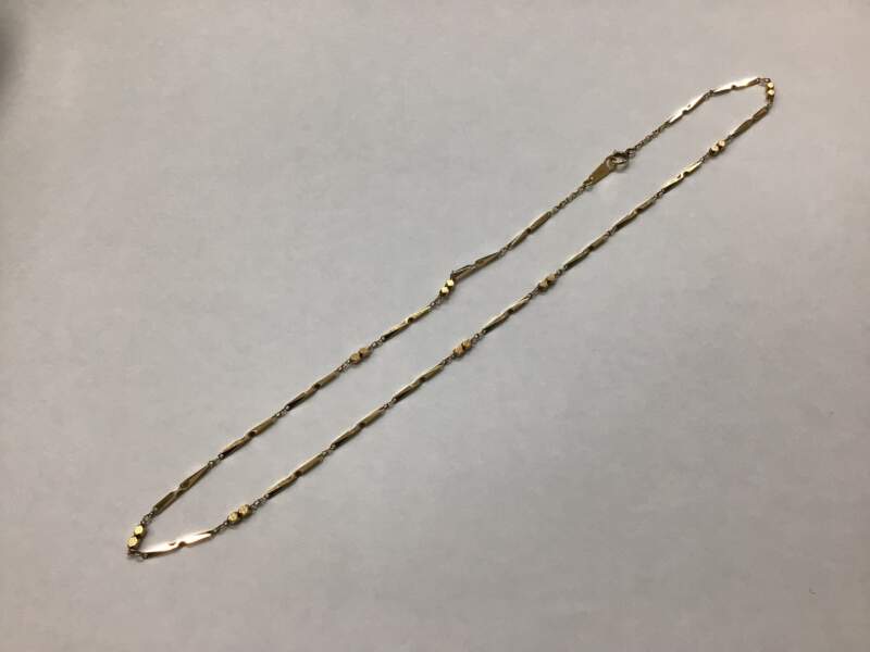 K18 ネックレスをお買い取り致しました。
