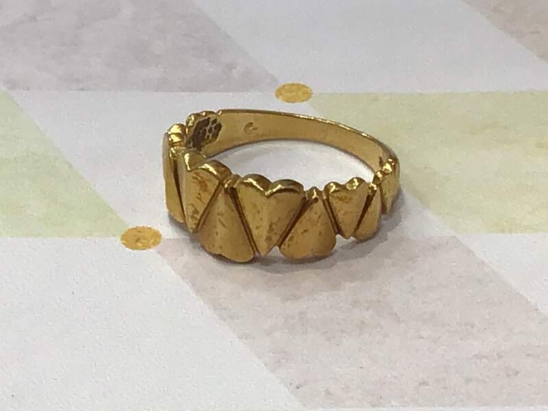 18金 リング お買取しました。