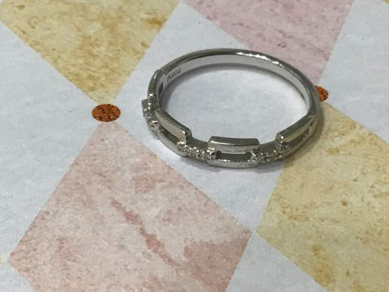 プラチナ リング をお買取しました。