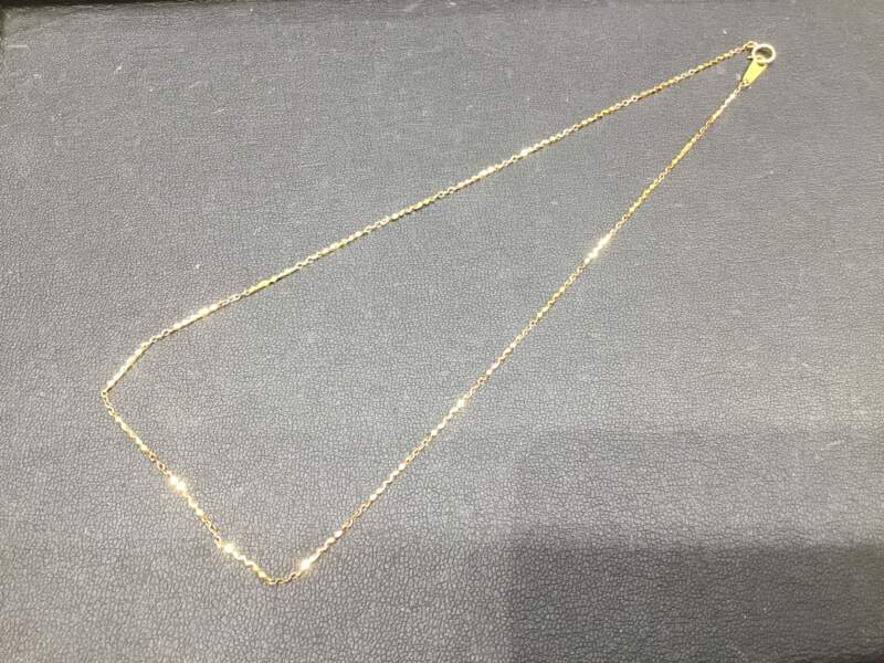 18金 ネックレス をお買取り致しました