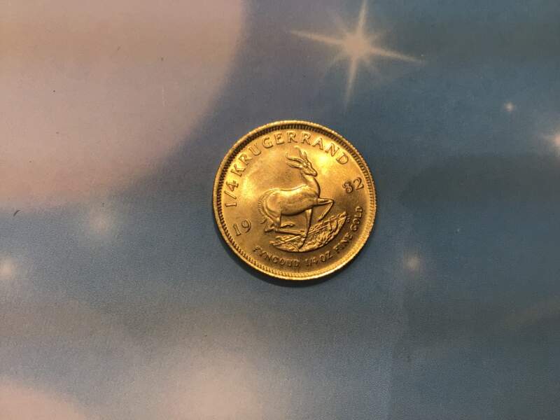 22金 クルーガーランド金貨 をお買取しました。