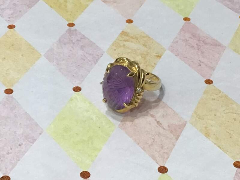18金 イエローゴールド リング をお買取しました。