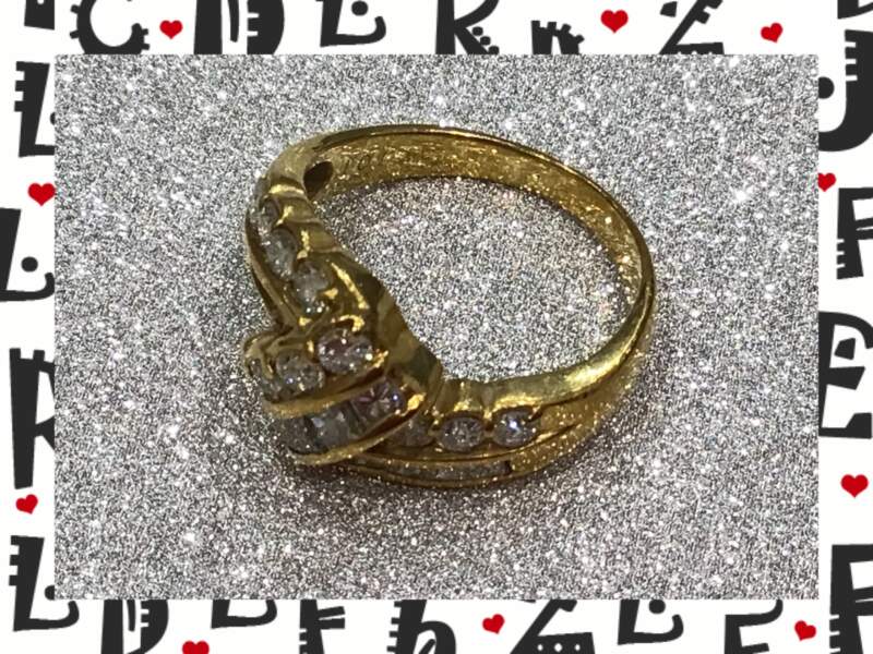 18金 イエローゴールド リング をお買取致しました。