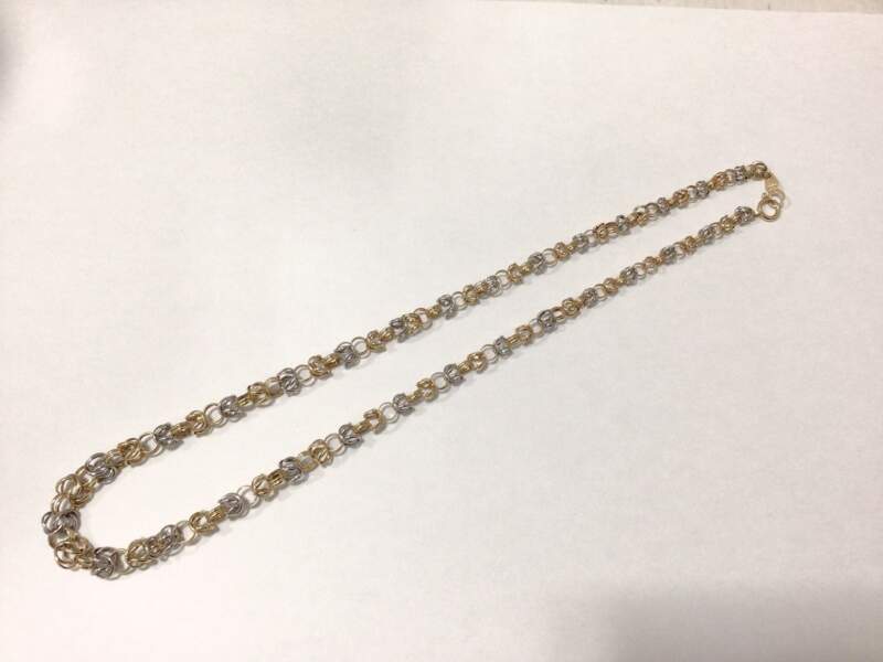 18金 プラチナ ネックレス をお買い取りしました