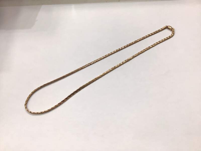 18金 ネックレス をお買い取りしました