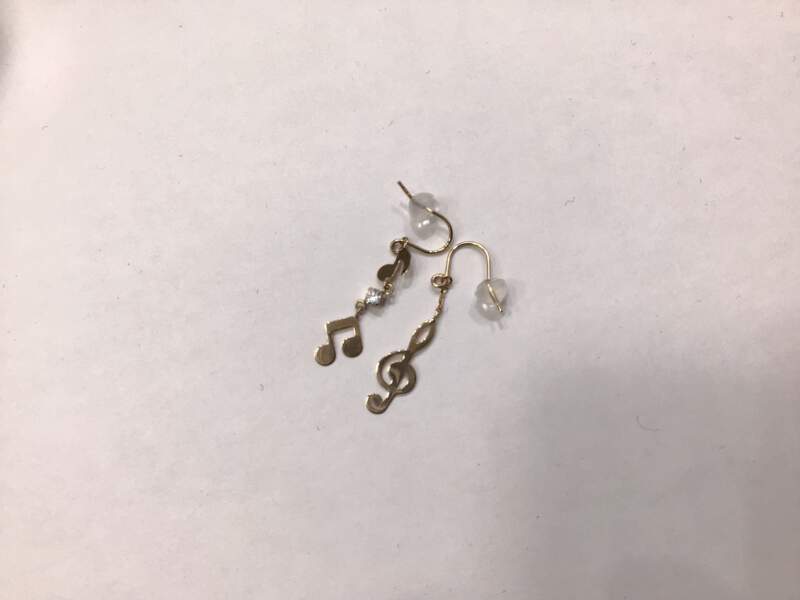 k18 ピアス お買い取りしました