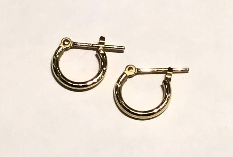 18金 パイプ フープ ピアス をお買取しました。