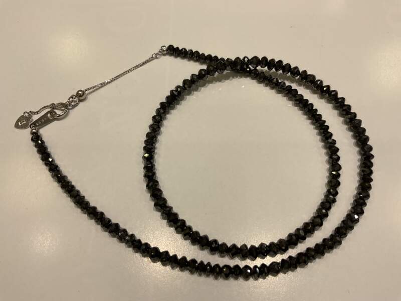 ダイヤモンド 18金 ホワイトゴールド ネックレス をお買取しました。
