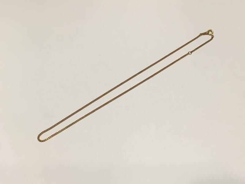 18金 イエローゴールド ネックレス をお買取しました。