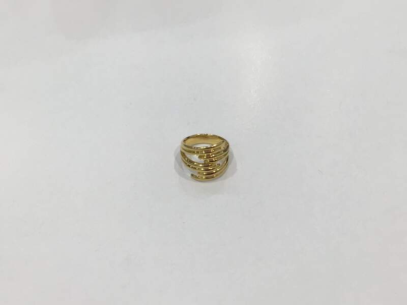 18金 イエローゴールド リング をお買取しました。