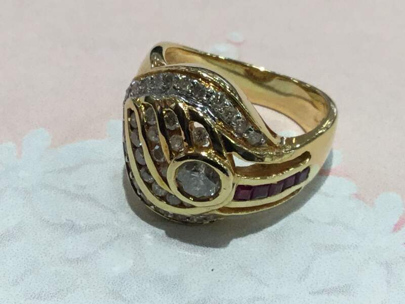 K18 ダイヤモンドリング💍