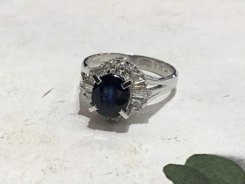 PT900サファイアリング💍