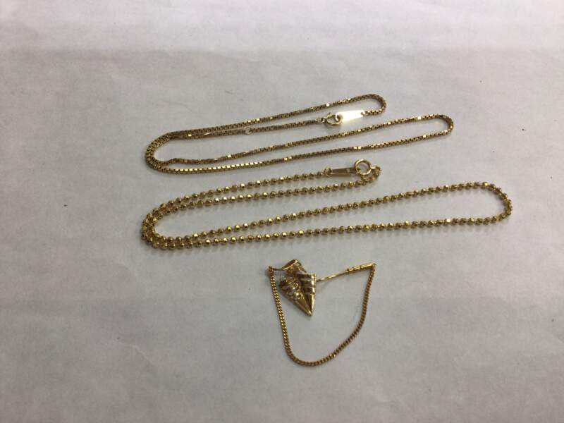 18金 ネックレス ピンお買取りしました