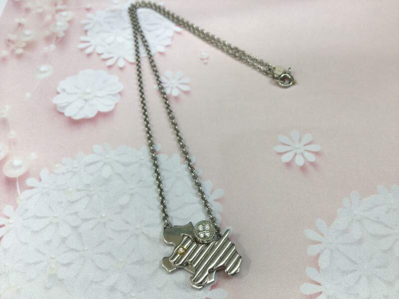 18金 ダイヤモンド ペンダントネックレス お買取りしました。