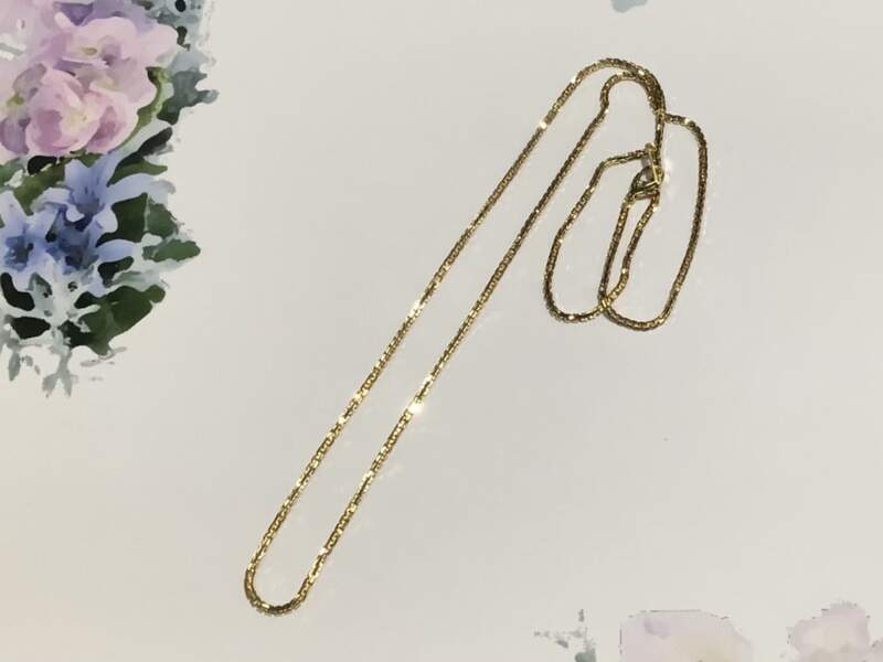 K18 ネックレス をお買取致しました