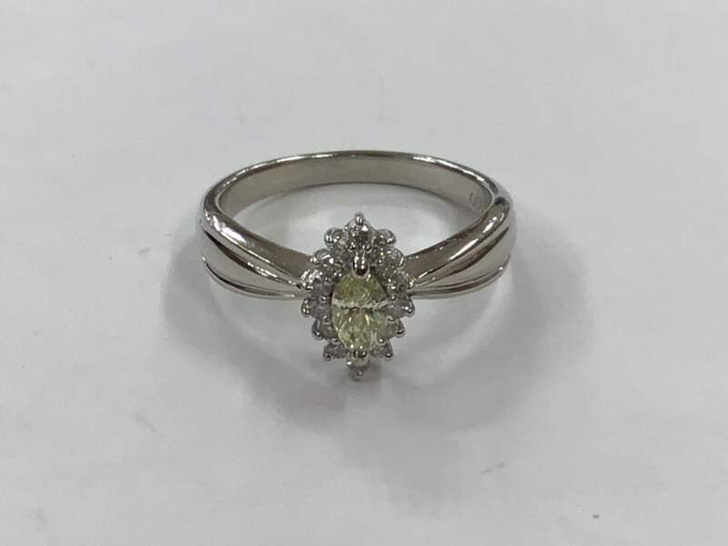 プラチナ900 ダイヤモンドリング をお買取しました。