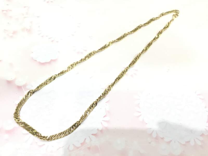 K18 イエローゴールド ネックレス をお買い取りしました