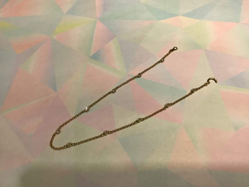 18金ブレスレットのお買取りをしました。