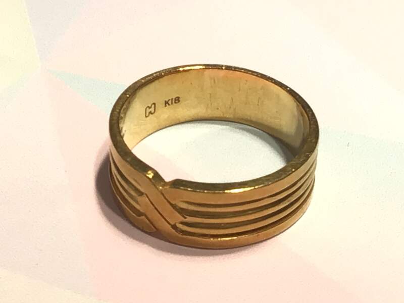 ☘️18金 リング をお買取りしました。☘️