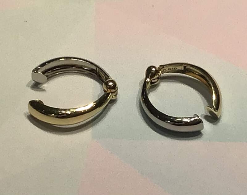 🌺18金 プラチナ コンビ のイヤーカフをお買取りしました。🌺