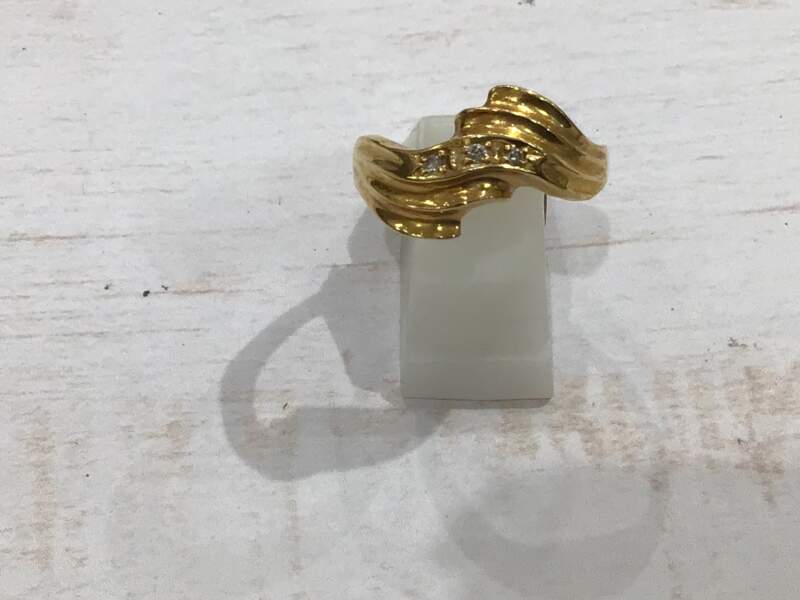 18金のリング💍を買取させて頂きました。