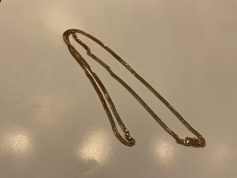 18金 イエローゴールド ネックレス をお買い取りしました。