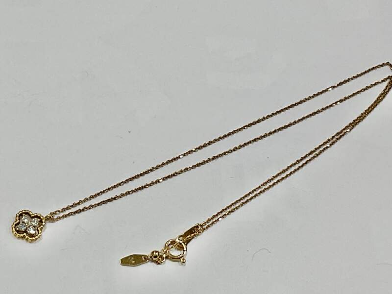 18金 イエローゴールド ネックレス をお買い取りしました。
