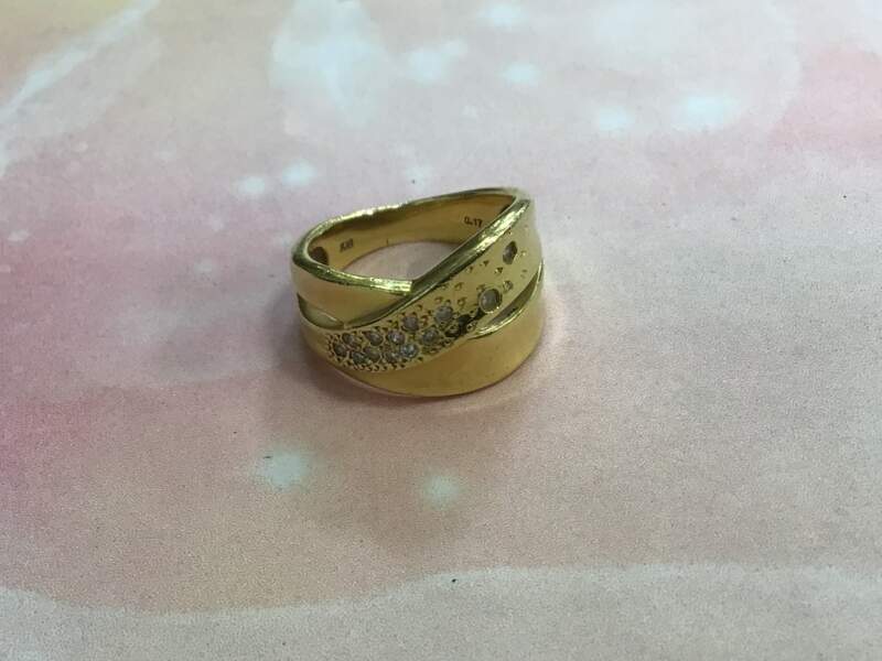 18金 リングお買取しました