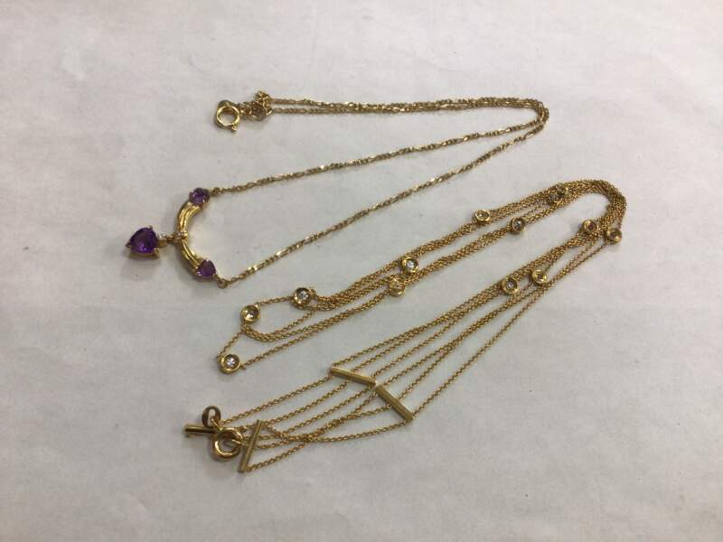 18金 ネックレスお買取しました