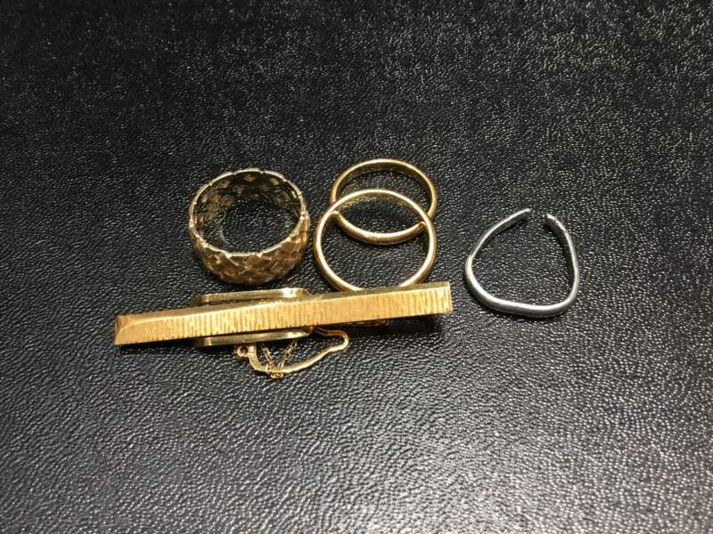 k18リング タイバー 14金 リング プラチナ壊れリング お買い取りました