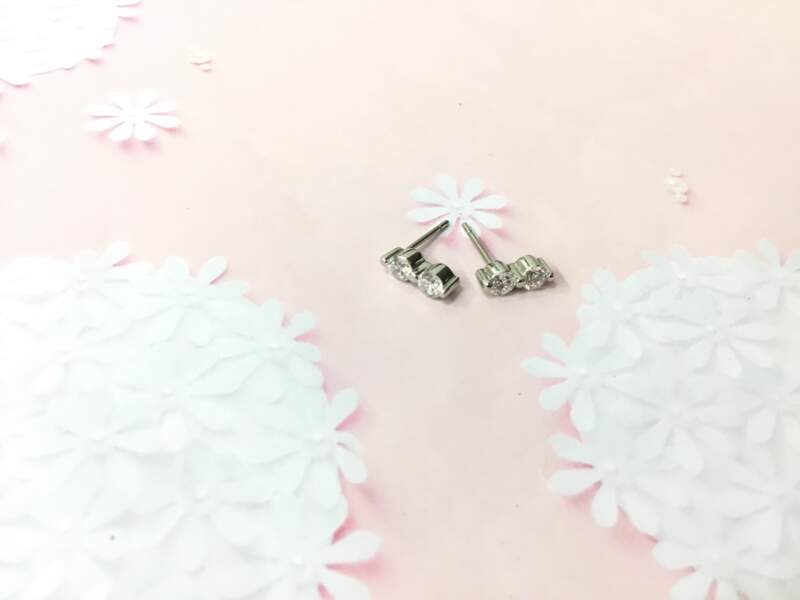ダイヤモンド プラチナ ピアス をお買取致しました。