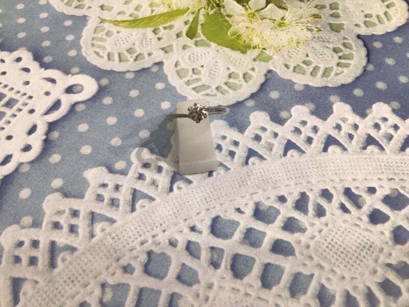 プラチナ900 ダイヤモンド リング 買取しました‼️